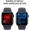 Apple Watch SE (GPS) 40 mm, caja de aluminio medianoche con correa deportiva medianoche – S/M
