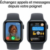 Apple Watch SE (GPS) 40 mm, caja de aluminio medianoche con correa deportiva medianoche – S/M