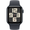 Apple Watch SE (GPS) 40 mm, caja de aluminio medianoche con correa deportiva medianoche – S/M