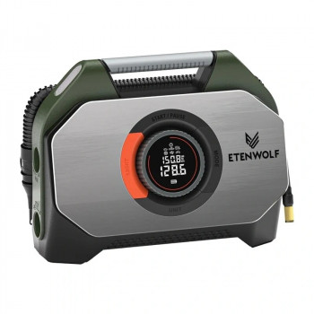 Etenwolf S7 compresor de aire portátil para coche (inflador de neumáticos), 11,03 bar, 38400 mAh