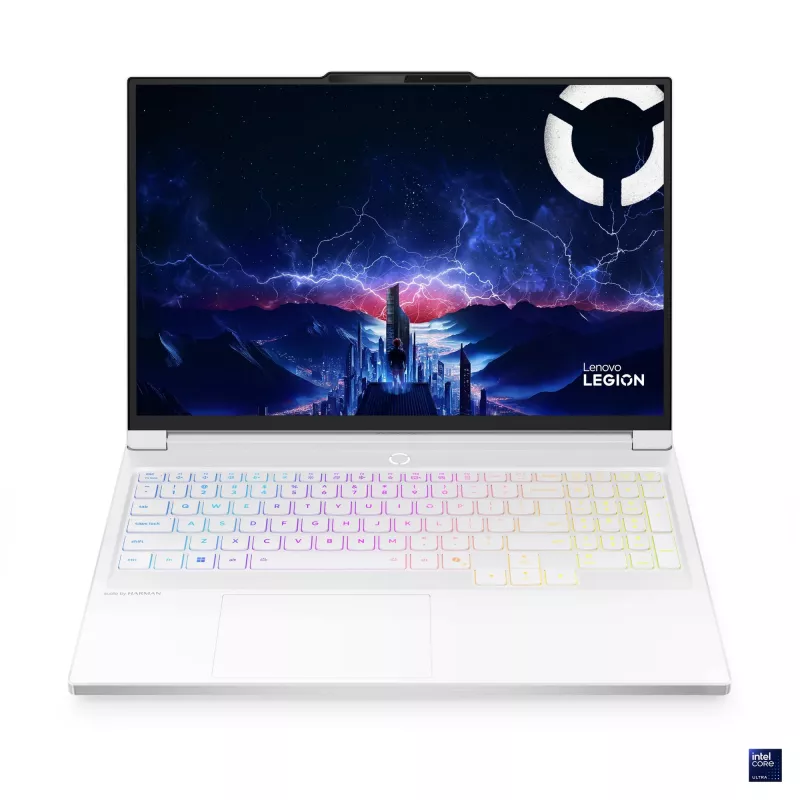 Lenovo Legion 7 16IAX10 16 inch WQXGA OLED Portátil - Intel Core Ultra 9 275HX, 32GB RAM, 1TB SSD, NVIDIA GeForce RTX 5060 8GB, Sin sistema operativo, Blanco glaciar
