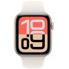 Apple Watch SE 3 (2025) GPS 40mm, Caja de aluminio Starlight, Correa deportiva Starlight S/M (MEH34)