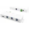 EXSYS EX-1189HMVS-3W Hub de interfaz USB 3.2 Gen 1 (3.1 Gen 1) Type-B Blanco