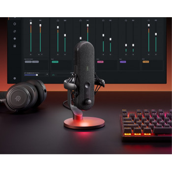 Steelseries ALIAS Micrófono para PC Negro