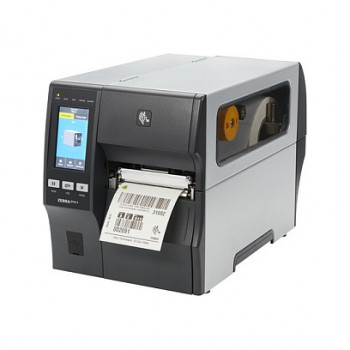 Zebra ZT411 4 inch Impresora de etiquetas industrial - Térmica directa, 300 dpi, Serie, USB, Ethernet, Bluetooth (ZT41143-D9E0000Z)