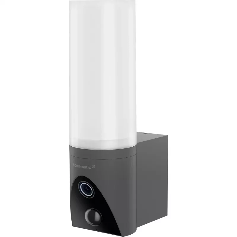 Homematic IP Lámpara exterior con cámara, Antracita