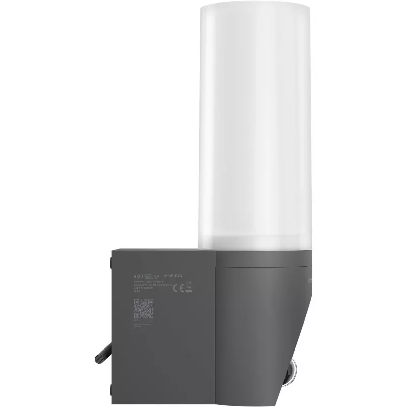 Homematic IP Lámpara exterior con cámara, Antracita