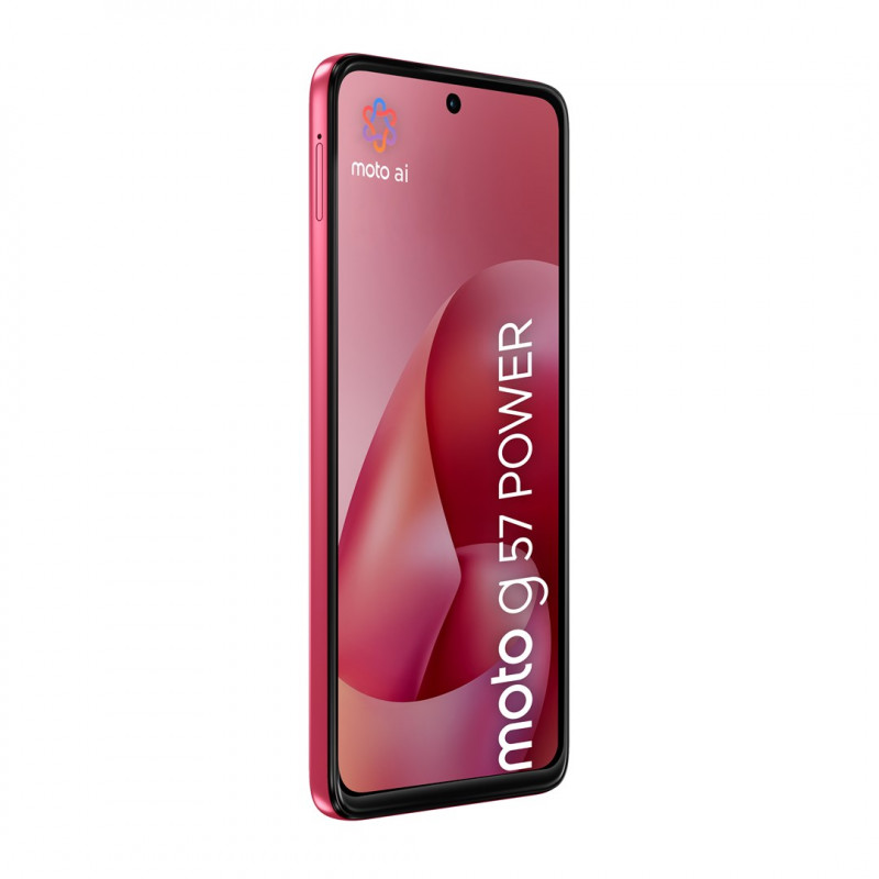 Motorola moto g57 power 5G Smartphone 12GB/256GB, 6,72 pulgadas, 7000 mAh, Dual-SIM, Android 16, rosa