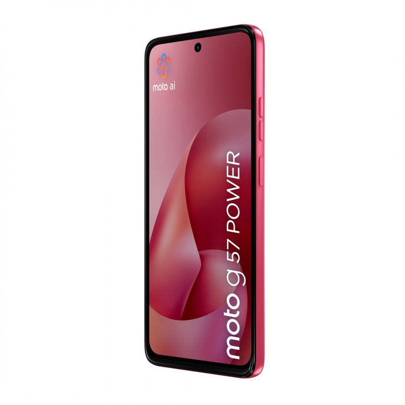Motorola moto g57 power 5G Smartphone 12GB/256GB, 6,72 pulgadas, 7000 mAh, Dual-SIM, Android 16, rosa