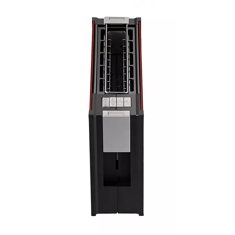Ritter Volcano 5 tostador de ranura larga, 2 rebanadas, 950 W, rojo