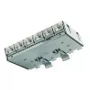 Panel de conexión Telegärtner Cat.6A (profundo) para carril DIN con adaptador TS, 6x conectores hembra RJ45 (J02021A0055)
