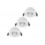 Shelly PbS Hilux DS8 foco LED empotrable inteligente, pack de 3, 2200-6500K, CRI95, 600 lm, Bluetooth, Wi-Fi, blanco
