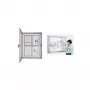 magnetoplan CC vitrina, 4 x DIN A4, para exterior e interior, cristal acrílico de seguridad resistente a impactos (1216000)