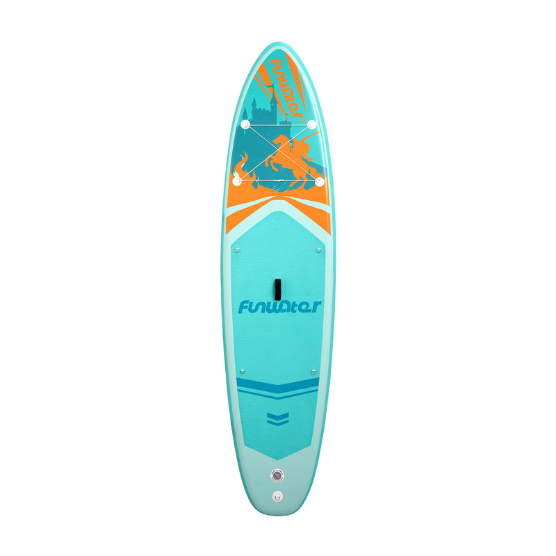 Funwater tabla de paddle surf hinchable 3,5 m, turquesa (SUPFW70A)