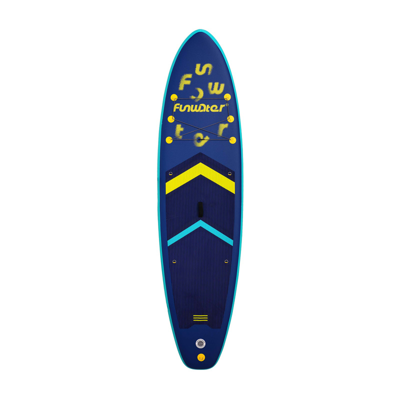 Funwater tabla de paddle surf hinchable 3,5 m, azul marino (SUPFW71A)