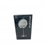 simplehuman Espejo plegable con sensor, 12 cm, recargable, acero inoxidable cepillado