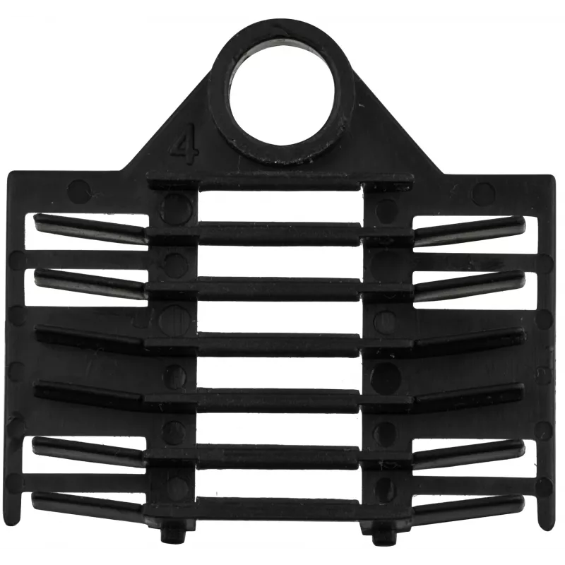 EFB Elektronik Soporte de empalme para 12 protectores de empalme termorretráctiles, negro