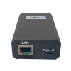 Microconnect POEINJ-60W-USBC inyector PoE Gigabit, IEEE 802.3af/802.3bt, 100 m, negro