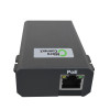 Microconnect POEINJ-60W-USBC inyector PoE Gigabit, IEEE 802.3af/802.3bt, 100 m, negro