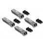 TRENDnet TEG MGBS10 - módulo transceptor SFP (Mini-GBIC) - 1GbE - 1000Base-LX - LC monomodo - hasta 10 km - 1310 nm - conforme TAA (pack de 4)