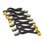 APC AP8702R kit de cables de alimentación, 6 uds., bloqueables C13 a C14 (90°), 0,6 m