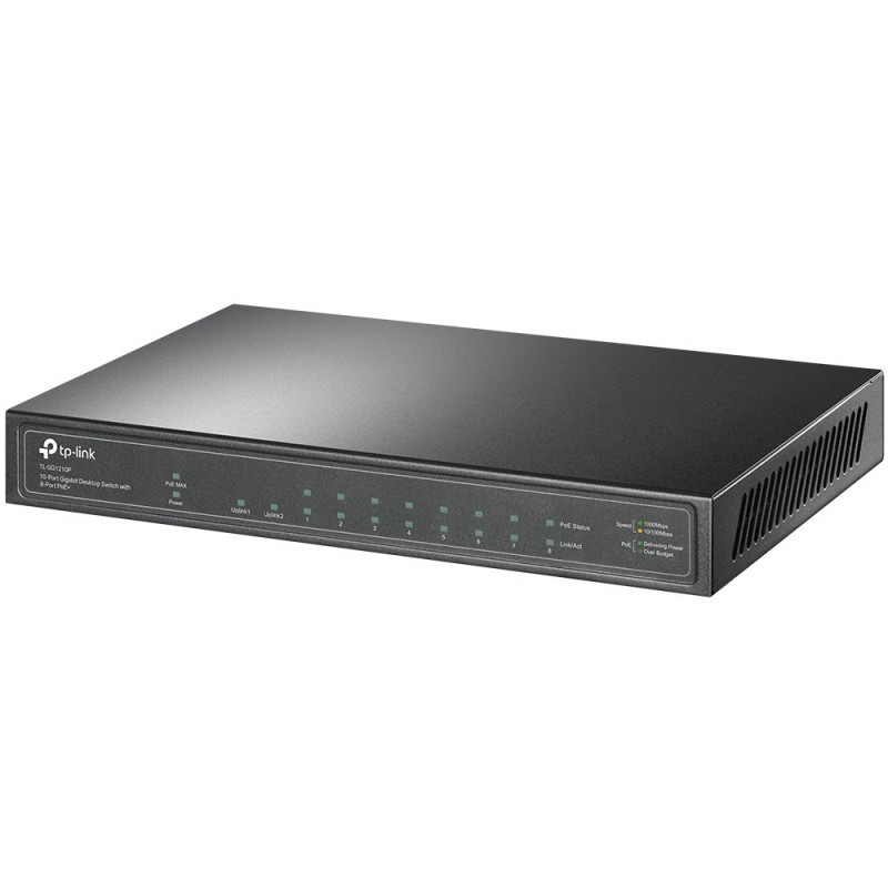 TP-Link Switch TL-SG1210P 10 puertos Gigabit PoE V4.4
