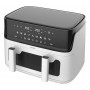 Medion Life P25 XXL Flex M MD 100057 Freidora de aire, negro/blanco (50079787)