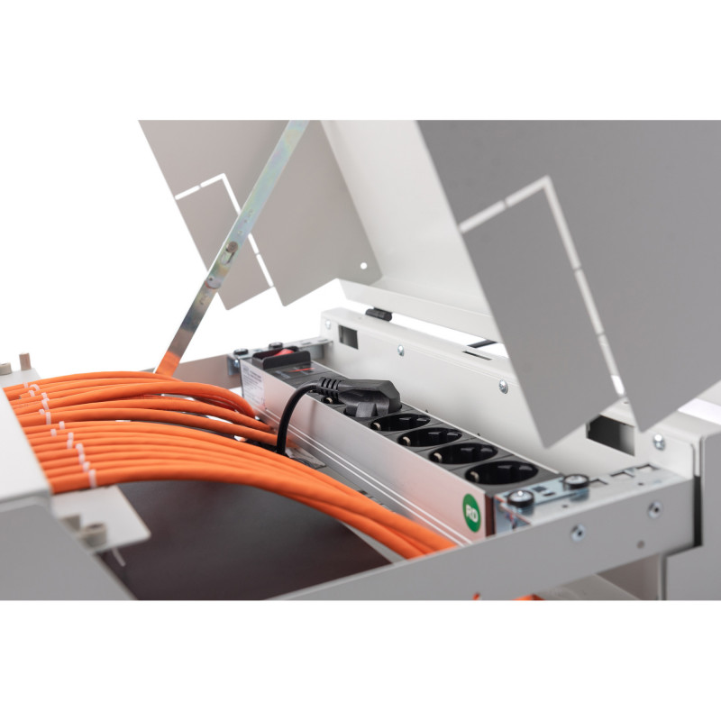 DIGITUS Cable de instalación Cat7 S/FTP, B2ca, AWG 23/1, LSZH, 100 m, naranja