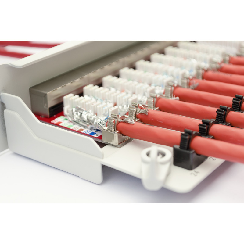 DIGITUS Cable de instalación Cat7 S/FTP, B2ca, AWG 23/1, LSZH, 100 m, naranja