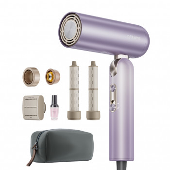 Dreame Pocket Ultra Secador de pelo plegable, lila