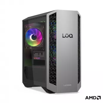 Lenovo LOQ Tower 26ADR10 PC de sobremesa - AMD Ryzen 7 8745HX, 16GB RAM, 512GB SSD, NVIDIA GeForce RTX 5050 8GB, Windows 11 Home