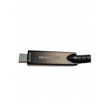 Mercodan cable USB-C de fibra óptica, 10 m