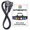 Light4Me OCTOBEAM V2 luz de efecto LED para discoteca