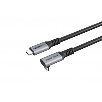 Mercodan Cable USB-C en ángulo de 90°, 5 m (580340439)