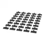 APC NetShelter - Conector de unión para guías de montaje en rack - negro (pack de 40)