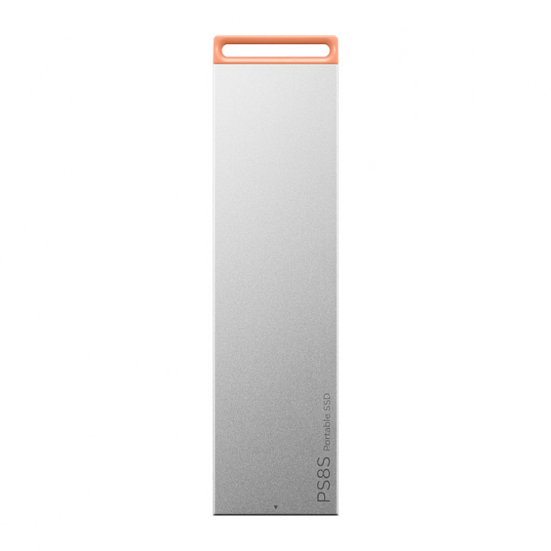 Lenovo PS8S SSD externo portátil de 2TB, USB 3.2 Gen 2, USB-C, Cool Gray (4XB1T88413)