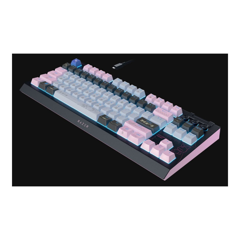 Razer BlackWidow V4 Tenkeyless HyperSpeed Wireless teclado gaming, US, Orange Switch, Wuthering Waves Edition