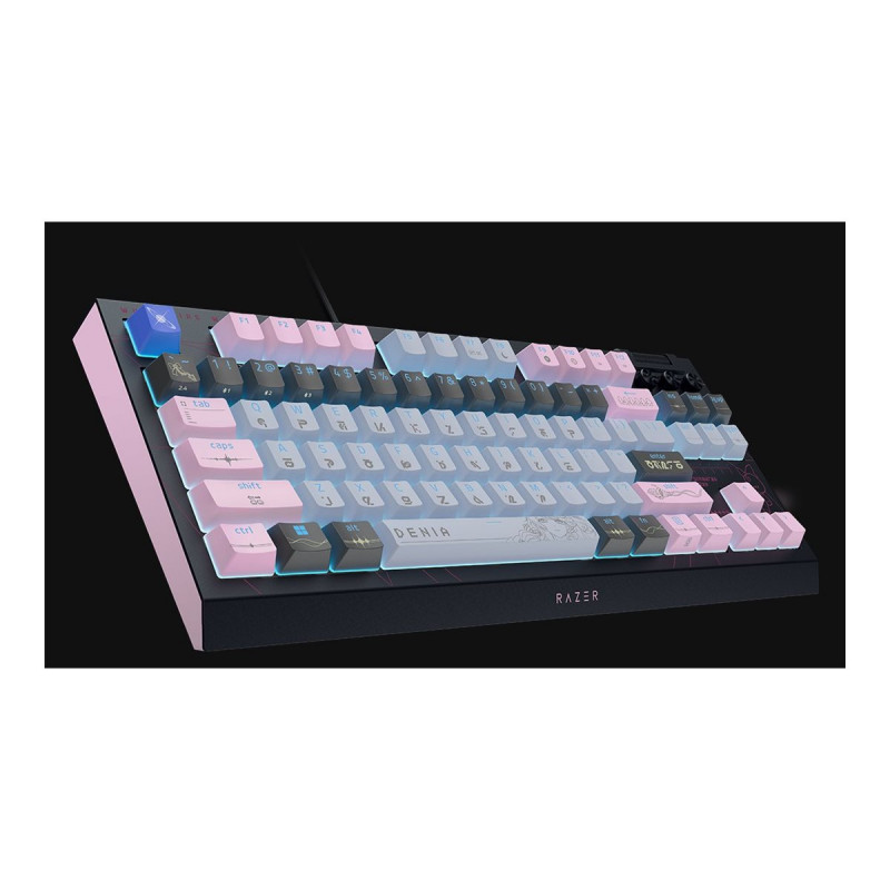 Razer BlackWidow V4 Tenkeyless HyperSpeed Wireless teclado gaming, US, Orange Switch, Wuthering Waves Edition