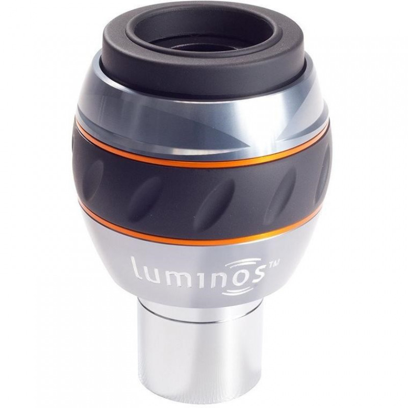 Celestron Luminos 15 mm ocular de telescopio, 1,7 cm, negro/azul/naranja/plata