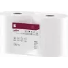 satino by wepa HiLine rollo de limpieza, 2 capas, blanco nuclear, 525 m, 100% reciclado, hoja 230 x 350 mm, pack de 2 (315770)