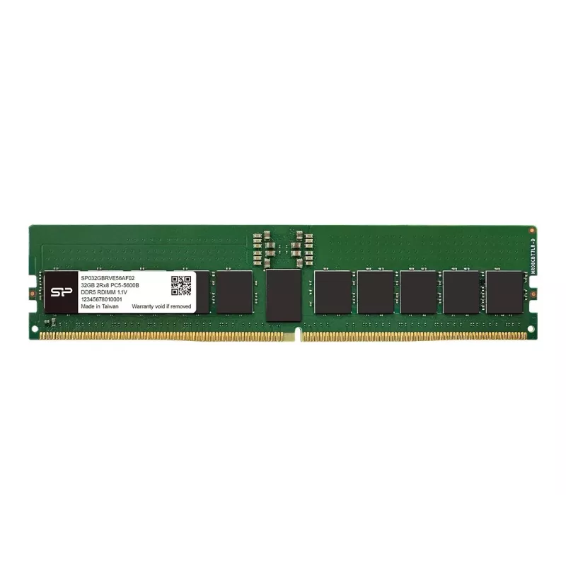 Silicon Power 32GB Memoria RAM de servidor DDR5 (SP032GBRVE56AF02)