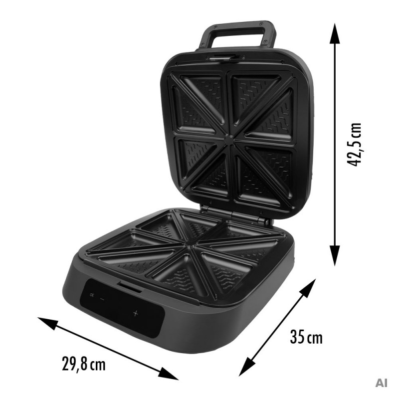 Gastroback 42469 Snack Station 4XL Advanced Sandwichera