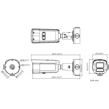Hikvision DS-2CD2643G2-LIZS2U(2.8-12mm) PL Cámara de vigilancia IP, 4 MP