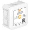 OBO Bettermann TD-2D-V Protector contra sobretensiones para módem/red, blanco (5081698)