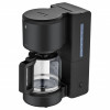WMF Stelio Cafetera con jarra de cristal, negro intenso (412150071)