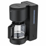 WMF Stelio Cafetera con jarra de cristal, negro intenso (412150071)