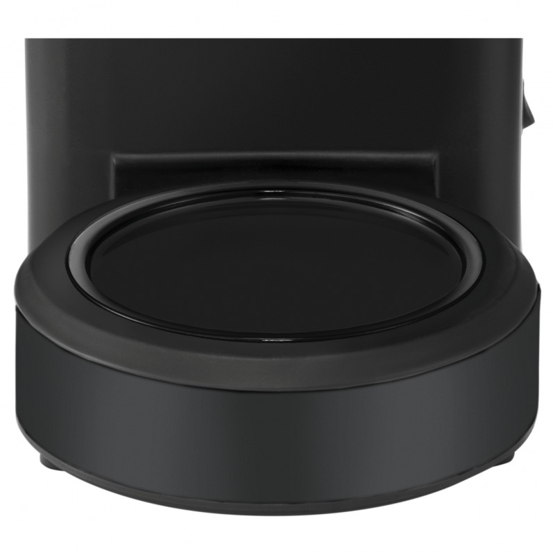 WMF Stelio Cafetera con jarra de cristal, negro intenso (412150071)