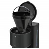 WMF Stelio Cafetera con jarra de cristal, negro intenso (412150071)