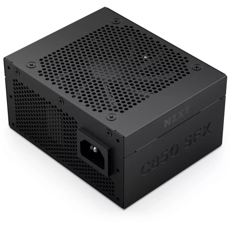 NZXT C850 SFX 850 W Fuente de alimentación, negra, 1x 12-Pin High Power GPU, 3x PCIe, gestión de cables (PS-8G1BB-EU)