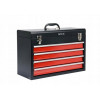 Yato YT-08874 caja de herramientas/accesorios acero inoxidable negro, rojo